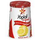 Yoplait Original Lemon Burst Low Fat Yogurt
