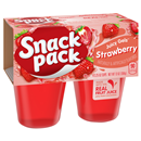 Snack Pack Strawberry Gelatin Juicy Gels