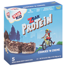 CLIF Kid ZBar Protein Cookies 'N Creme Whole Grain Crispy Snack Bars 5-1.27 oz Bars