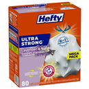Hefty Ultra Strong Lavender & Sweet Vanilla Tall Drawstring 13 Gallon Kitchen Bags