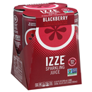 IZZE Sparkling Juice, Blackberry  4Pk
