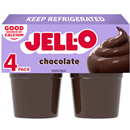 Jell-O Chocolate Pudding Snacks 4Ct