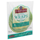 Toufayan Wraps, Savory Spinach, 6Ct