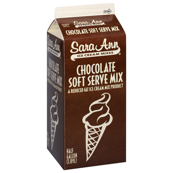 Anderson Erickson Sara Ann Soft Serve Mix, Chocolate | Hy-Vee