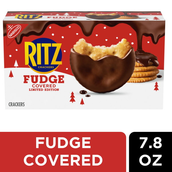 Ritz Fudge Covered Holiday Crackers, Limited Edition | Hy-Vee