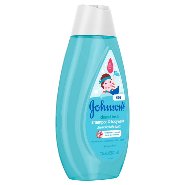Johnson's Kids Shampoo Body Wash, Clean Fresh Hy-Vee Aisles