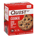 Quest Protein Cookie Peanut Butter Chocolate Chip 4-2.04 oz.