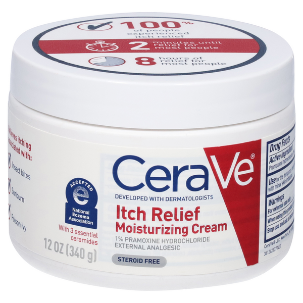 CeraVe Moisturizing Cream, Itch Relief | Hy-Vee Aisles Online