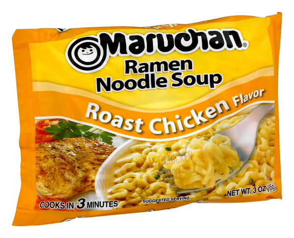  Maruchan Ramen, Pork, 3-Ounce Packages (Pack of 24) : Ramen  Noodles : Grocery & Gourmet Food