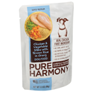 Pure Harmony Dog Food, Chicken & Vegetable Stew with Brown Rice in Gravy