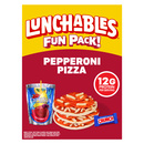Lunchables Pepperoni Pizza with Capri Sun Fruit Punch and Crunch Bar Fun Pack