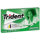 Trident Spearmint Sugar Free Gum with Xylitol