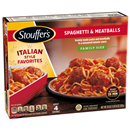 Stouffer's Family Size Italian Style Favorites Spaghetti & Meatballs