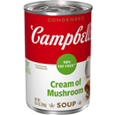 Campbell's 98% Fat Free Cream of Mushroom Condensed Soup