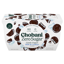 Chobani Yogurt, Zero Sugar, Milk & Cookies 4-5.3 oz