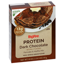 Hy-Vee Pancake & Waffle Mix, Protein Dark Chocolate