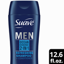 Suave Professionals Men Ocean Charge 2-in-1 Shampoo + Conditioner