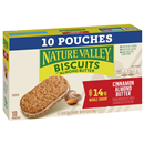 Nature Valley Biscuits With Almond Butter 10-1.35 oz, Pouches, Value Pack