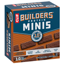 CLIF Builders Protein Minis, Chocolate Peanut Butter 10-1.20 oz Bars