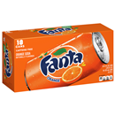 Fanta Soda, Orange, 18Pk