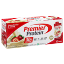 Premier Protein High Protein Shake, Strawberries & Cream, 12 Pk