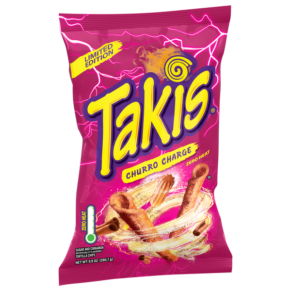 Takis Zero Heat Churro Charge Tortilla Chips 9.9 oz | Hy-Vee