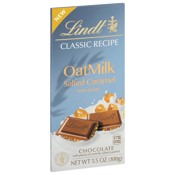 Lindt Oatmilk Salted Caramel Chocolate Bar, Non-Dairy | Hy-Vee Aisles  Online Grocery Shopping