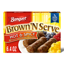 Brown N Serve Hot N Spicy Sausage Links