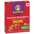 Annie's Fruit Flavored Snacks, Organic, Summer Strawberry, 10-0.7 oz Pouches