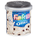 Pillsbury Funfetti Frosting, Vanilla With Oreo Cookie Pieces