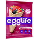 Egglife Egg White Wraps, Sweet Cinnamon, 6Ct