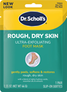 Dr. Scholl's Foot Mask, Ultra-Exfoliating, Unisex, One Size
