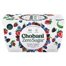 Chobani Zero Sugar Mixed Berry Yogurt 4-5.3 Oz