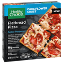 Healthy Choice Flatbread Pizza, Cauliflower Crust, Turkey Pepperoni