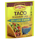 Old El Paso 25% Less Sodium Taco Seasoning Mix