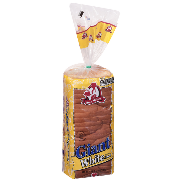 Aunt Millie's Giant White Enriched Bread 22 oz | Hy-Vee Aisles Online ...