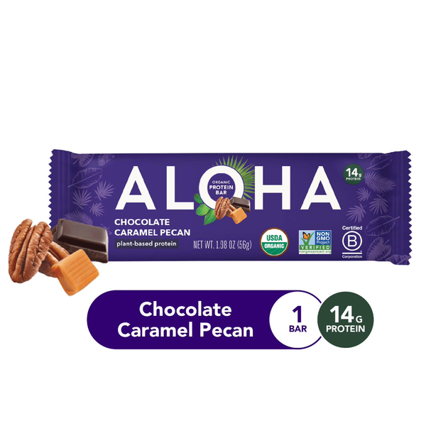 Aloha Protein Bars, Chocolate Caramel Pecan | Hy-Vee Aisles Online