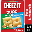 Cheez-It Duoz Baked Snack Crackers Pesto And Mozzarella