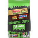 Mars Ghoulish Green Fun Size Candy Variety Pack, 35Ct