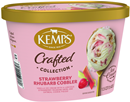 Kemps Simply Crafted Strawberry Rhubarb Cobbler Premium Ice Cream