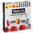 That's It. Mango Blueberry Mini Fruit Bars, 10-0.7 oz
