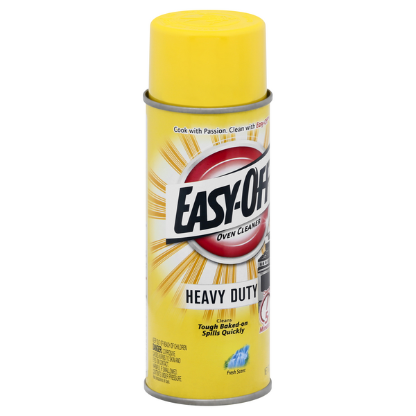 Easy-Off Heavy Duty Oven Cleaner Spray, Regular Scent, 14.5oz, , Removes  Grease 