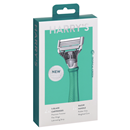 Harry's Men's Razor With 2Ct 5 Blade Cartridges - Tropical  Green