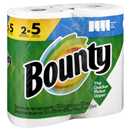 Bounty Paper Towels, Double Plus Rolls, Select-A-Size, White