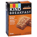 KIND Breakfast Bars, Peanut Butter, 6-1.76 oz