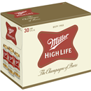 Miller High Life Beer 30 Pack