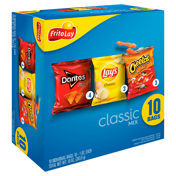 Frito Lay Classic Mix 10-1 oz Bags | Hy-Vee Aisles Online Grocery