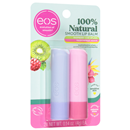 eos Raspberry Kiwi Splash & Passionfruit Agave Lip Balm, 2Ct
