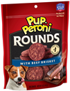 Pup-Peroni Rounds With Beef Brisket