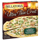 Bellatoria Ultra Thin Crust Roasted Mushroom 'N Spinach Pizza